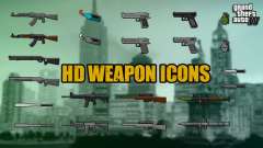 HD Weapon Icons для GTA 4