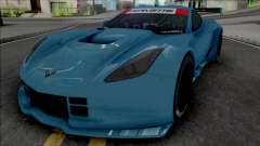 Chevrolet Corvette C7R GTE (SA Lights) для GTA San Andreas