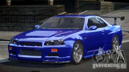 Nissan Skyline R34 BS U-Style для GTA 4