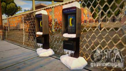 Winter Public Phone для GTA San Andreas