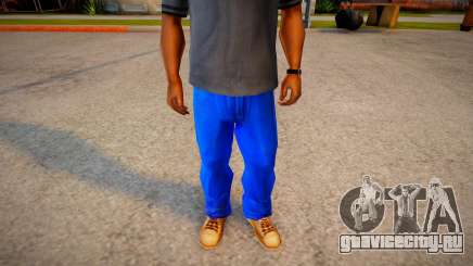 More Dark Blue Jeans For Cj And Grove Green Belt для GTA San Andreas