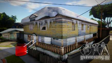Winter CJ House для GTA San Andreas