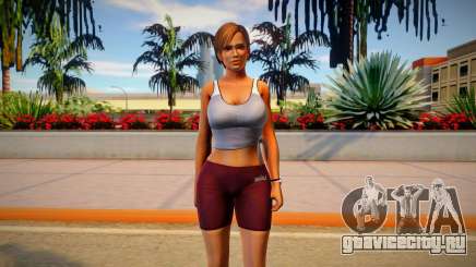 DOA6 Lisa Hamilton Energy Up Training Wear для GTA San Andreas