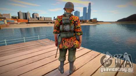 Waffen SS Soldat Camouflage для GTA San Andreas