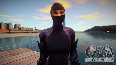 Mujer Ninja для GTA San Andreas