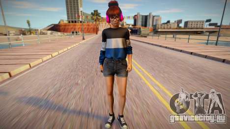 Kasumi Casual v15 для GTA San Andreas