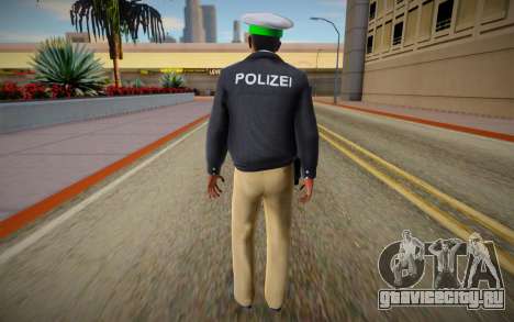 Polizeiuniform (Deutschland) для GTA San Andreas