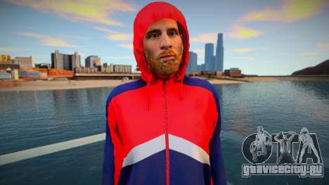 Lionel Messi in hood для GTA San Andreas