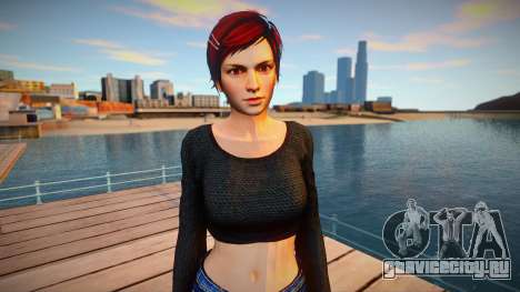 Mila Casual v2 skin для GTA San Andreas