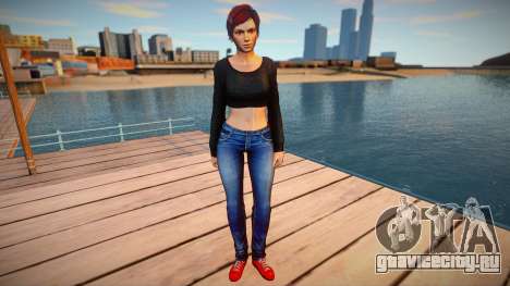 Mila Casual v2 skin для GTA San Andreas