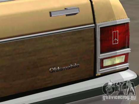 Oldsmobile Custom Cruiser 1980 Wooden body для GTA San Andreas