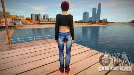 Mila Casual v2 skin для GTA San Andreas