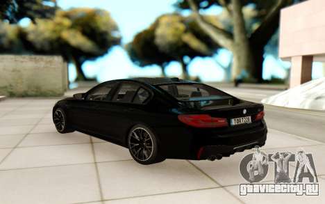 BMW M5 Competition Black Style для GTA San Andreas