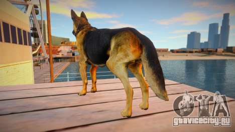 Riley the German shepherd dog from Call of Duty для GTA San Andreas