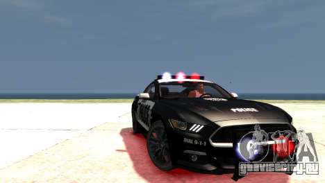 2015 Ford Mustang GT Police (UpdateV2.1) для GTA 4