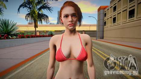 RE3 Remake Jill Valentime Bikini v2 для GTA San Andreas
