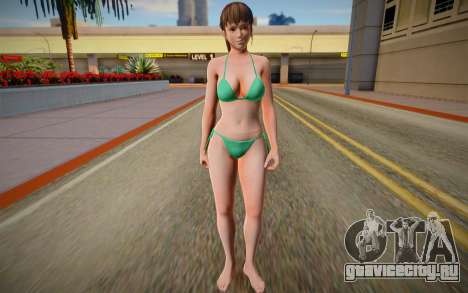 DOAXVV Hitomi Normal Bikini для GTA San Andreas