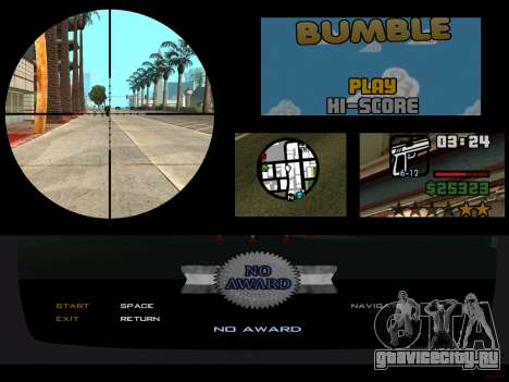Interface Remastered Project для GTA San Andreas