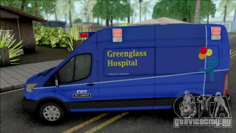 Ford Transit 2016 Greenglass College Hospital для GTA San Andreas