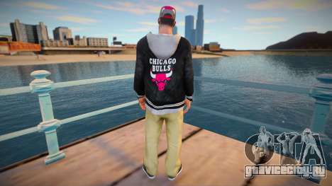 Male Chicago Bulls style для GTA San Andreas