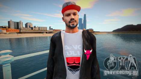 Male Chicago Bulls style для GTA San Andreas