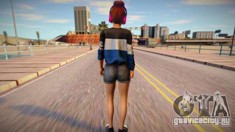 Kasumi Casual v15 для GTA San Andreas