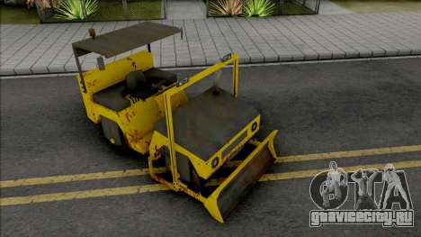 CAT Rodillo Compactador Con Topadora для GTA San Andreas