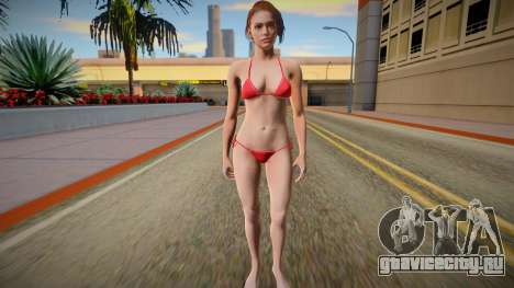 RE3 Remake Jill Valentime Bikini v2 для GTA San Andreas