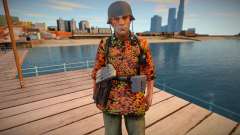 Waffen SS Soldat Camouflage для GTA San Andreas