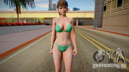 DOAXVV Hitomi Normal Bikini для GTA San Andreas
