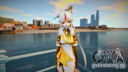 Ningguang from Genshin Impact для GTA San Andreas