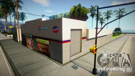 Новый магазин и граффити для GTA San Andreas