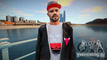 Male Chicago Bulls style для GTA San Andreas