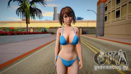 DOAXVV Tsukushi Normal Bikini для GTA San Andreas