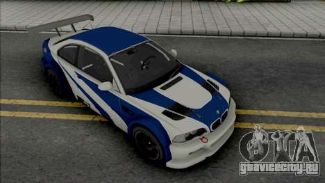 BMW M3 GTR [HQ] для GTA San Andreas