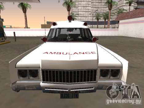 Cadillac Fleetwood Wagon 1970 Ambulance для GTA San Andreas