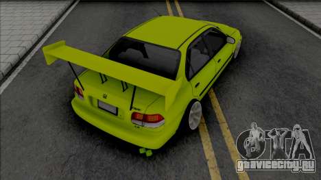Honda Civic 1.6 iES Yellow для GTA San Andreas