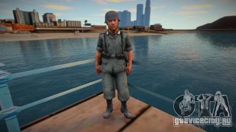 German Ostfront Soldier для GTA San Andreas