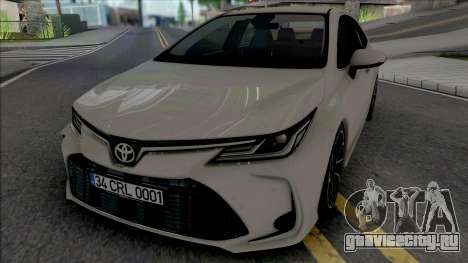Toyota Corolla 2020 Hybrid для GTA San Andreas