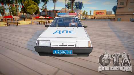 ВАЗ 2108 КК Полиция (ДПС) для GTA San Andreas