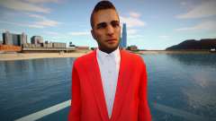 Cool dude red jacket для GTA San Andreas