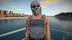 Персонаж в маске черепа из GTA Online для GTA San Andreas