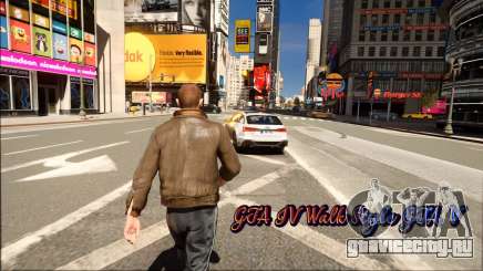 GTA IV Walk Style GTA V для GTA 4