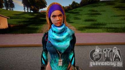 Metro Conflict girl для GTA San Andreas