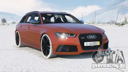 Audi RS 6 Avant (C7) 2015〡add-on для GTA 5
