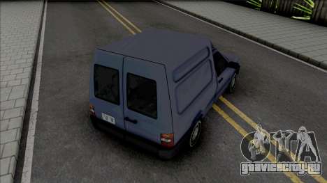 Fiat Fiorino Van [VehFuncs] для GTA San Andreas