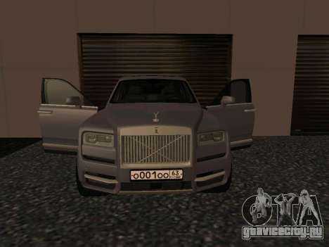 Rolls-Royce Cullinan RUS Plates для GTA San Andreas