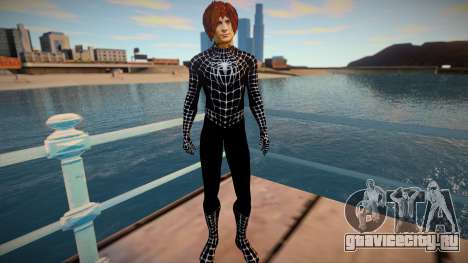 Spiderman 2007 (Black-Unmask) v1 для GTA San Andreas