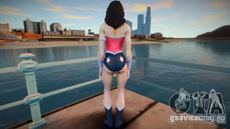 Wonder Woman (good textures) для GTA San Andreas