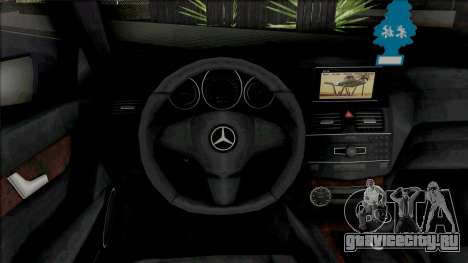 Mercedes-Benz C63 AMG (W204) 2010 [IVF VehFuncs] для GTA San Andreas